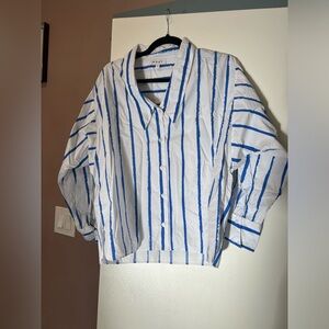Wray Nic Top in painted stripe size medium